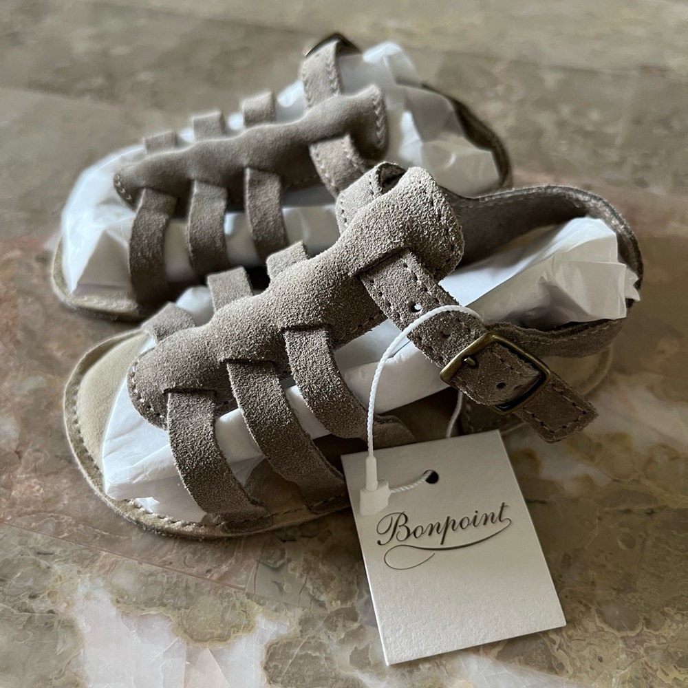 Bonpoint Galileo Neutral Nursery Shoe Sandal